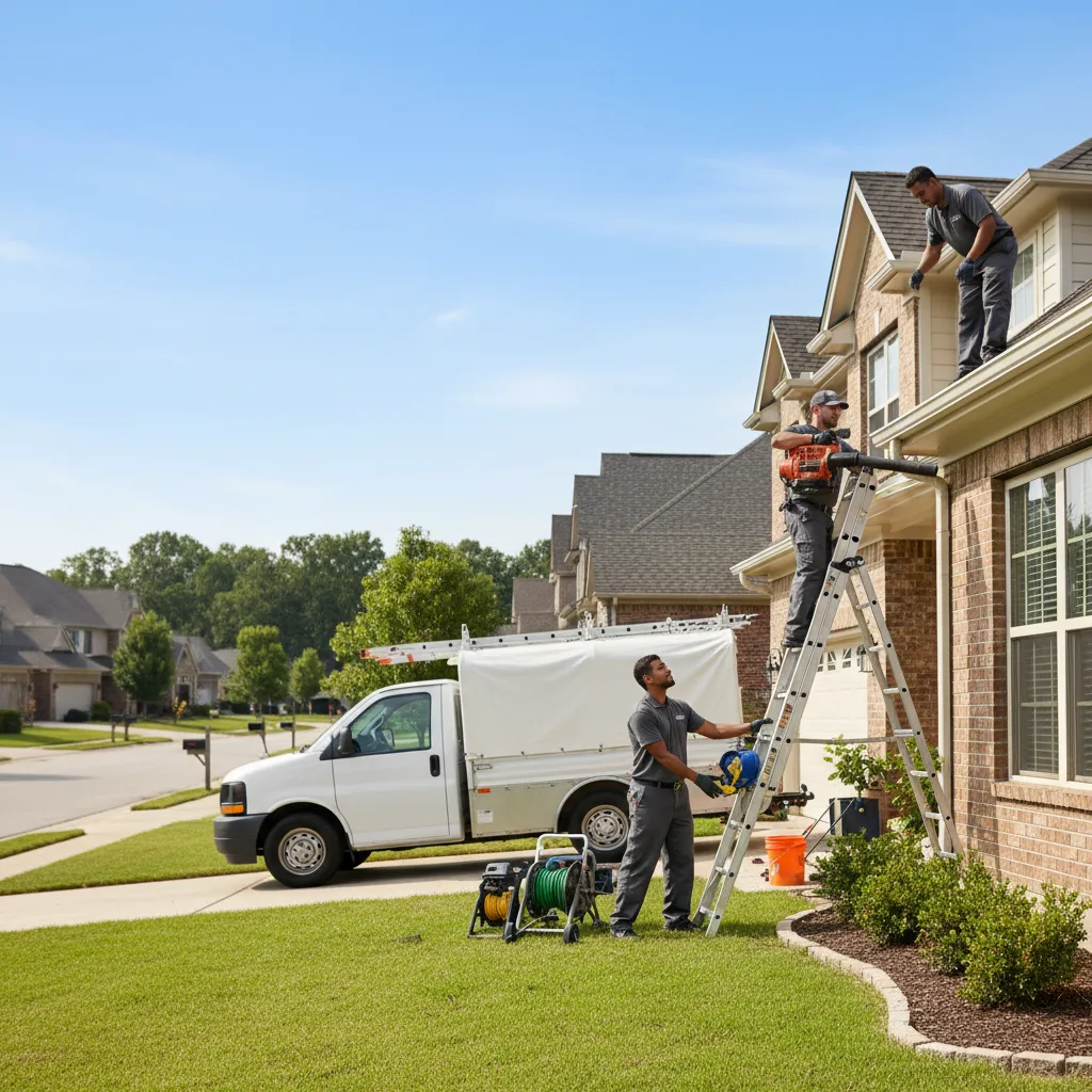 Home Gutter Service in New Llano, LA near me